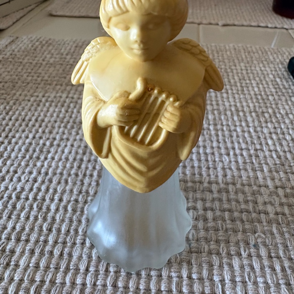 Vintage Angel Figurine with Harp